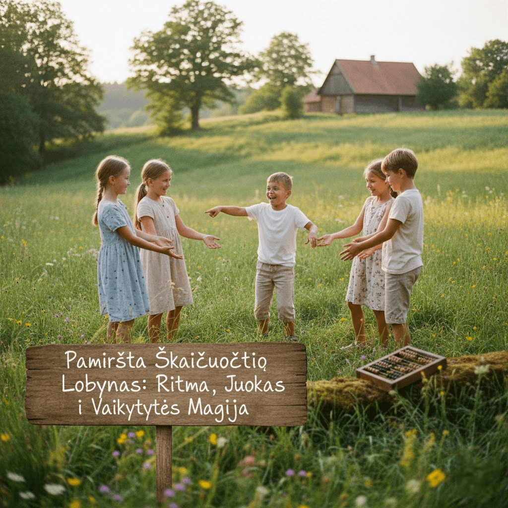 Pamirštas Skaičiuočių Lobynas: Ritmas, Juokas ir Vaikystės Magija