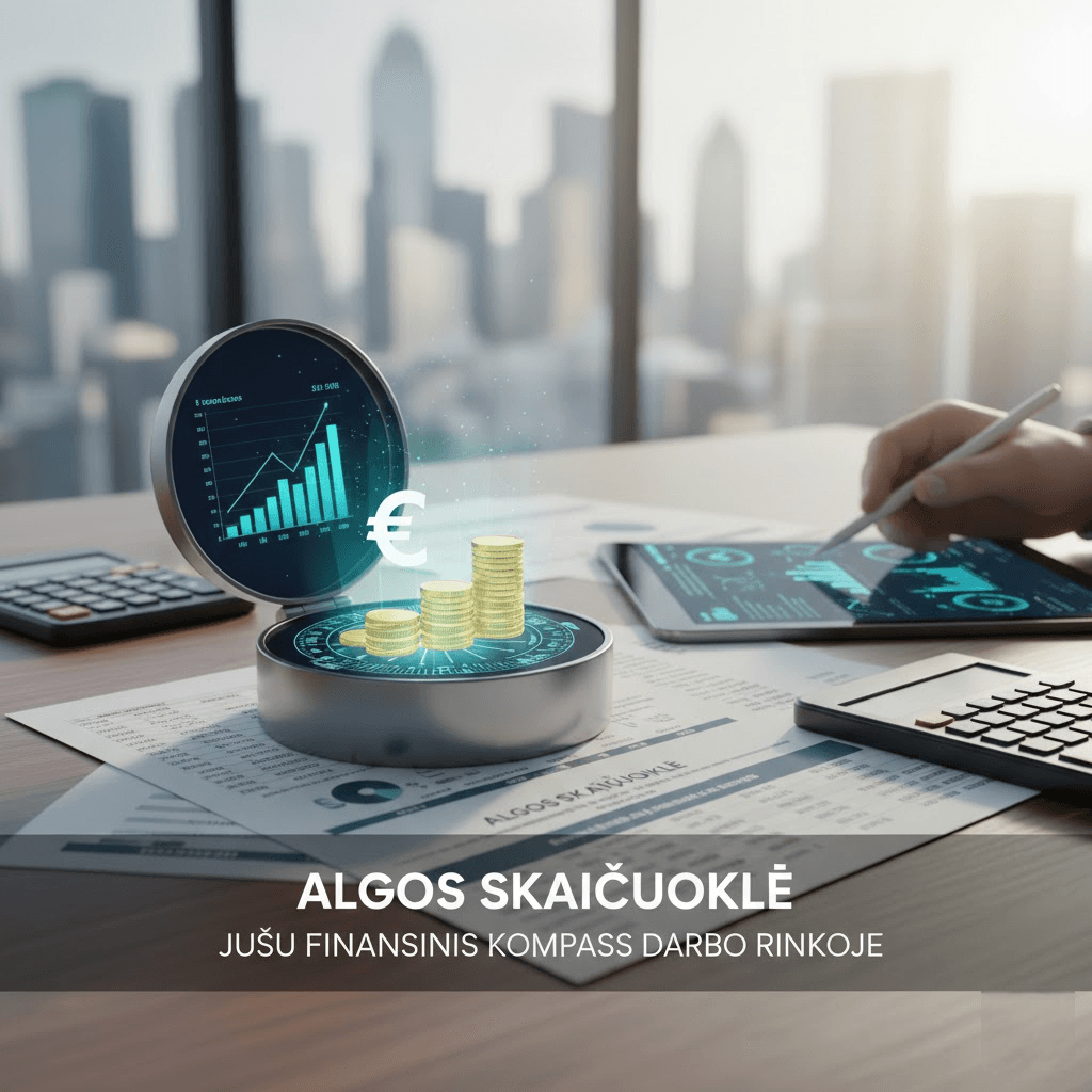 Algos Skaičiuoklė: Jūsų Finansinis Kompasas Darbo Rinkoje Algos Skaičiuoklė: Jūsų Finansinis Kompasas Darbo Rinkoje