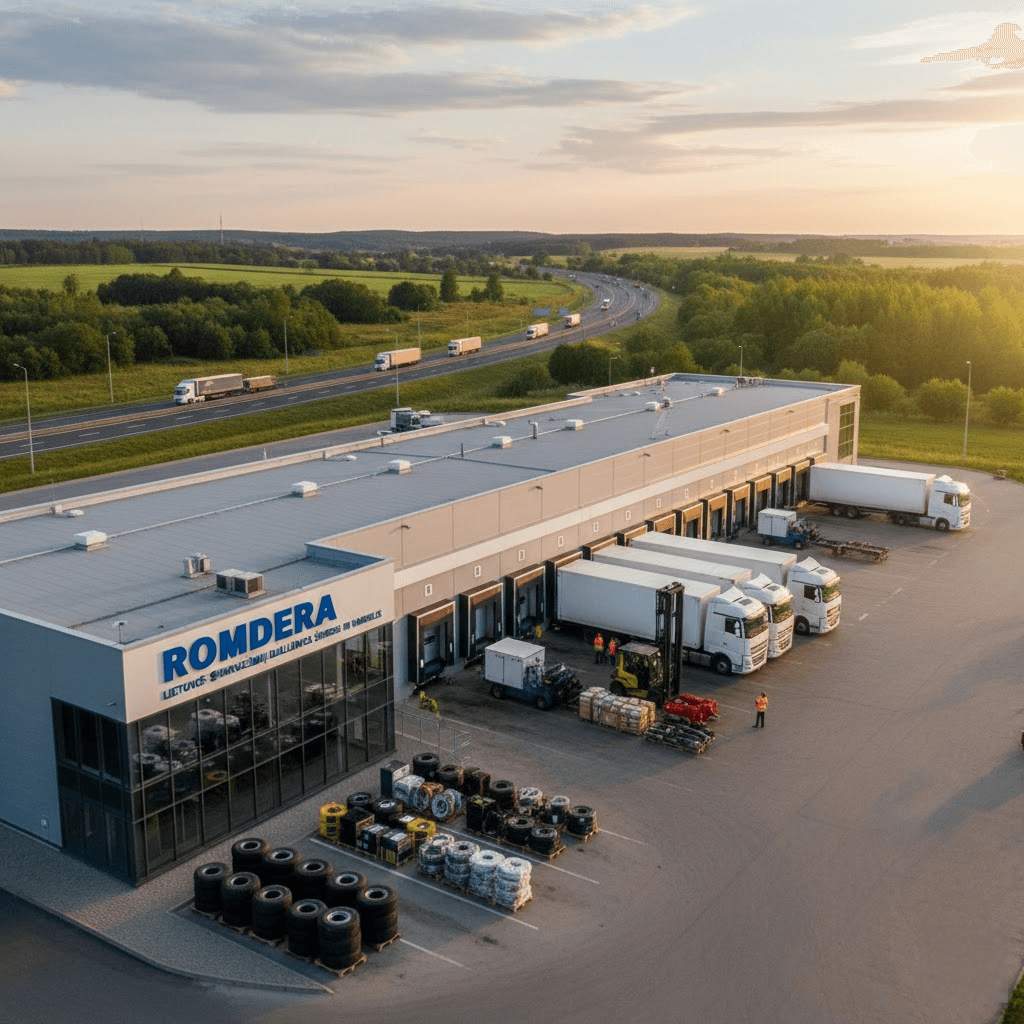 Romdera: Lietuvos Sunkvežimių Dalių Rinkos Širdis ir Variklis Romdera: Lietuvos Sunkvežimių Dalių Rinkos Širdis ir Variklis