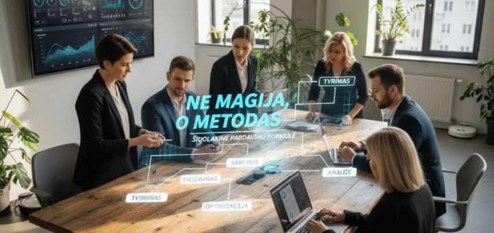 Ne Magija, o Metodas: Kaip Atrodo Šiuolaikinė Pardavimų Formulė?