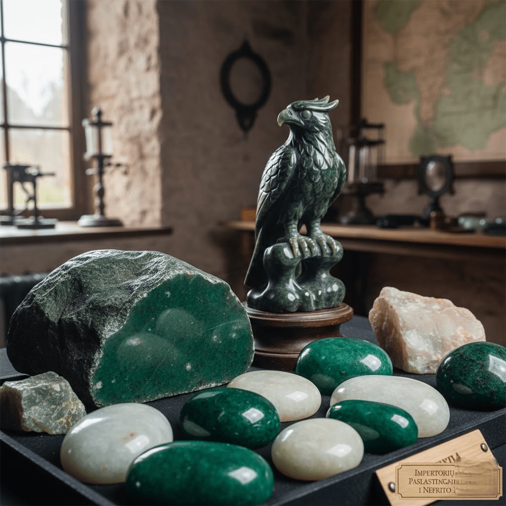 Imperatorių Akmuo: Paslaptingasis Žadeito ir Nefrito Pasaulis Imperatorių Akmuo: Paslaptingasis Žadeito ir Nefrito Pasaulis