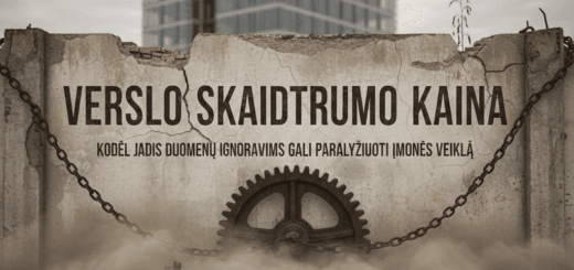 Verslo skaidrumo kaina: kodėl JADIS duomenų ignoravimas gali paralyžiuoti įmonės veiklą