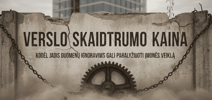 Verslo skaidrumo kaina: kodėl JADIS duomenų ignoravimas gali paralyžiuoti įmonės veiklą