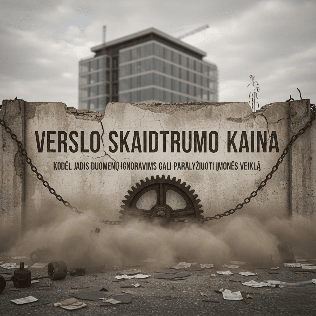 Verslo skaidrumo kaina: kodėl JADIS duomenų ignoravimas gali paralyžiuoti įmonės veiklą Verslo skaidrumo kaina: kodėl JADIS duomenų ignoravimas gali paralyžiuoti įmonės veiklą