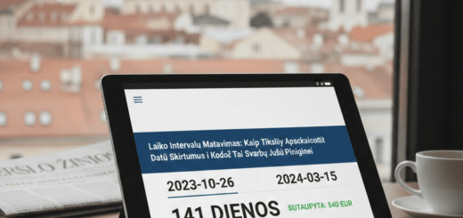 Laiko Intervalų Matavimas: Kaip Tiksliai Apskaičiuoti Datų Skirtumus ir Kodėl Tai Svarbu Jūsų Piniginei