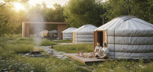 Senovės klajoklių palikimas modernioje sodyboje: kaip jurtos keičia lietuvių supratimą apie namus