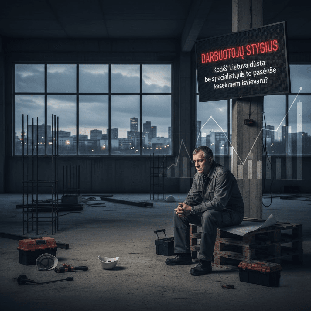 Darbuotojų stygius: kodėl Lietuva dūsta be specialistų ir kokios to pasekmės kiekvienam iš mūsų? Darbuotojų stygius: kodėl Lietuva dūsta be specialistų ir kokios to pasekmės kiekvienam iš mūsų?