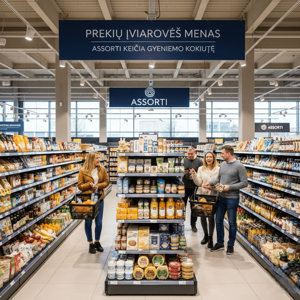 Prekių įvairovės menas: Kaip „Assorti“ tipo pasirinkimas keičia lietuvių gyvenimo kokybę