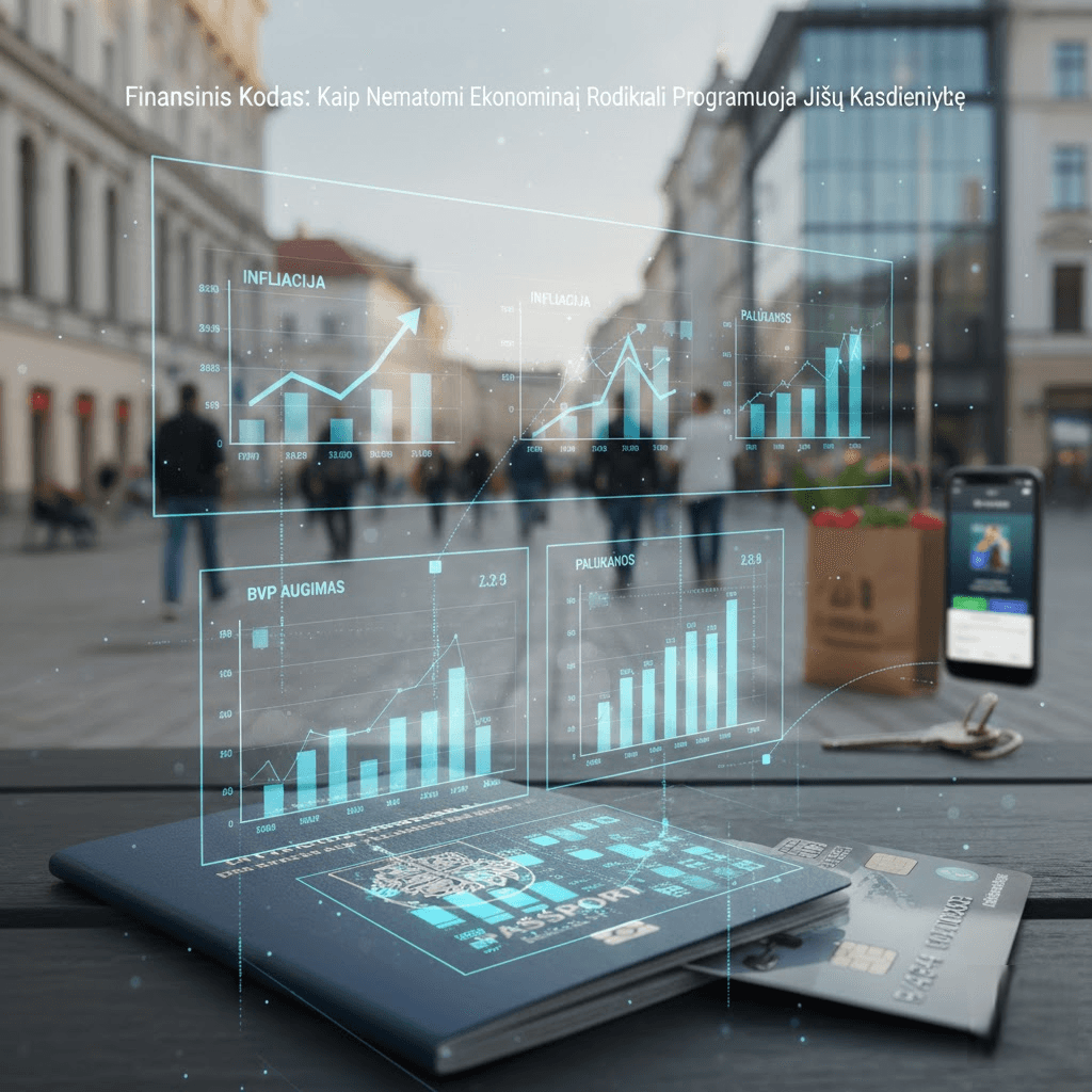 Finansinis Kodas: Kaip Nematomi Ekonominiai Rodikliai Programuoja Jūsų Kasdienybę