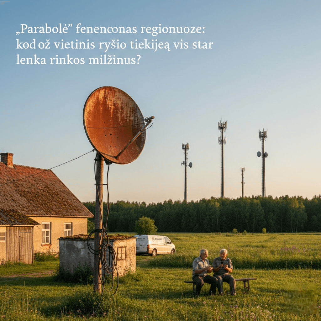 „Parabolė“ fenomenas regionuose: kodėl vietinis ryšio tiekėjas vis dar lenkia rinkos milžinus? „Parabolė“ fenomenas regionuose: kodėl vietinis ryšio tiekėjas vis dar lenkia rinkos milžinus?
