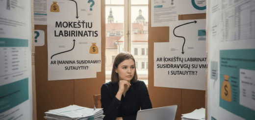 Mokesčių Labirintai: Ar Įmanoma Susidraugauti su VMI ir Sutaupyti?