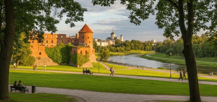 Žalioji Laikinosios sostinės širdis: kur Kaune ieškoti ramybės, istorijos ir gamtos prieglobsčio