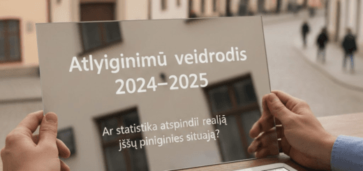 Atlyginimų veidrodis 2024–2025: Ar statistika atspindi realią jūsų piniginės situaciją?