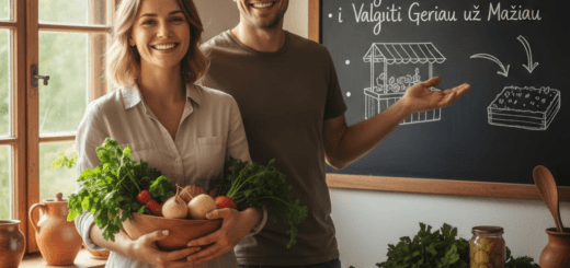 Kulinarinė Ekonomika: Kaip „Nulaužti“ Prekybos Centrų Sistemą ir Valgyti Geriau už Mažiau