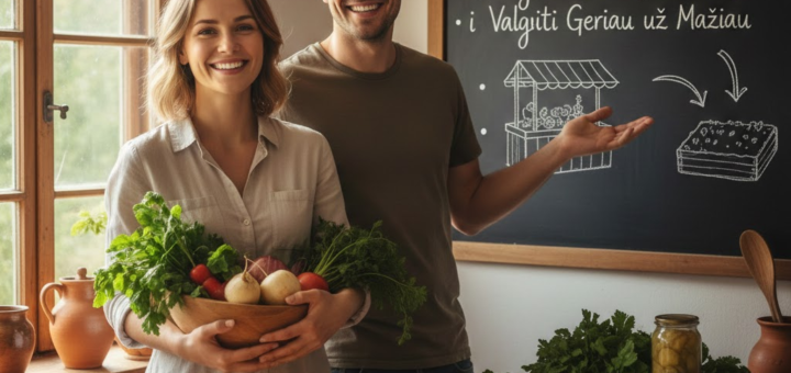 Kulinarinė Ekonomika: Kaip „Nulaužti“ Prekybos Centrų Sistemą ir Valgyti Geriau už Mažiau