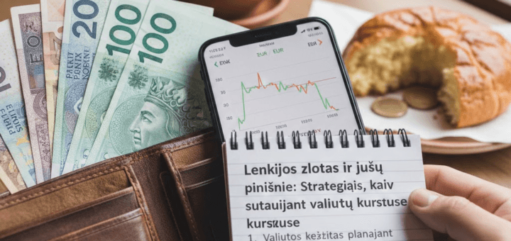 Lenkijos zlotas ir jūsų piniginė: Strategijos, kaip sutaupyti laviruojant valiutų kursuose