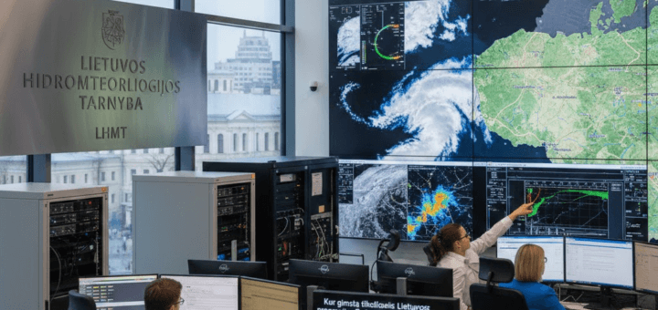 Kur gimsta tiksliosios Lietuvos orų prognozės: Žvilgsnis į LHMT užkulisius, technologijas ir strateginę reikšmę