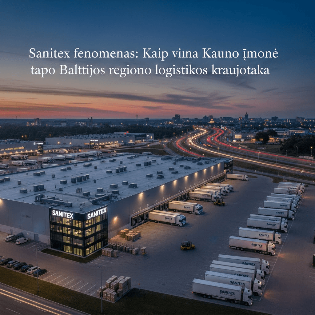 Sanitex fenomenas: Kaip viena Kauno įmonė tapo Baltijos regiono logistikos kraujotaka