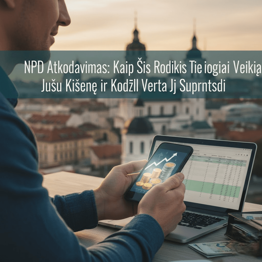 NPD Atkodavimas: Kaip Šis Rodiklis Tiesiogiai Veikia Jūsų Kišenę ir Kodėl Verta Jį Suprasti