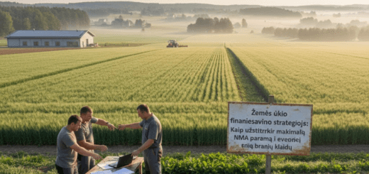 Žemės ūkio finansavimo strategijos: Kaip užsitikrinti maksimalią NMA paramą ir išvengti brangių klaidų