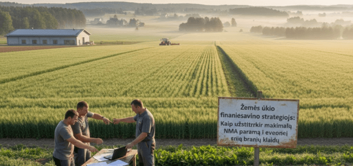 Žemės ūkio finansavimo strategijos: Kaip užsitikrinti maksimalią NMA paramą ir išvengti brangių klaidų