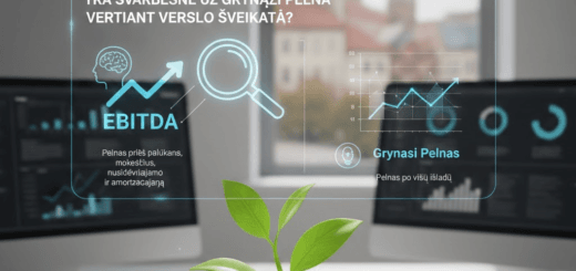 Finansinis Rentgenas: Kodėl EBITDA Yra Svarbesnė Už Grynąjį Pelną Vertinant Verslo Sveikatą?