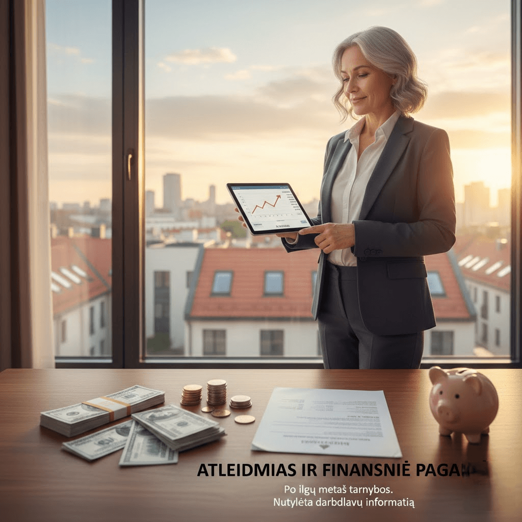 Atleidimas po ilgų metų: finansinė pagalvė, apie kurią nutyli darbdaviai