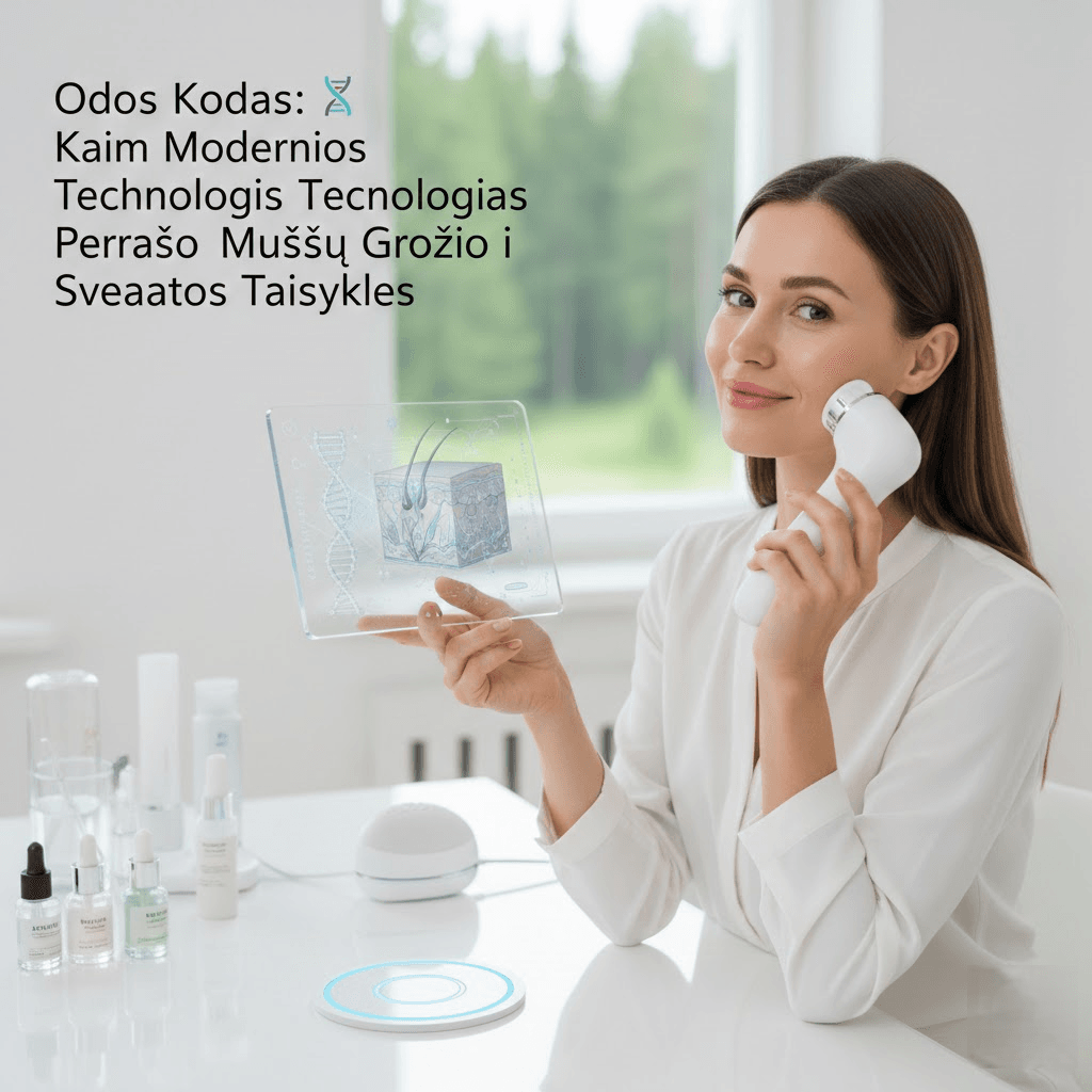 Odos Kodas: Kaip Modernios Technologijos Perrašo Mūsų Grožio ir Sveikatos Taisykles