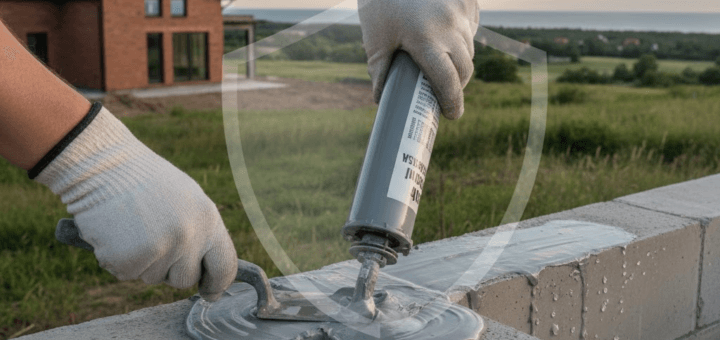 Nematomas namų skydas: Kaip pasirinkti ir naudoti statybinę mastiką ilgalaikei hidroizoliacijai