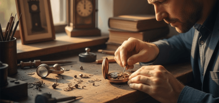 Laikrodžio atgimimas: Kodėl neverta skubėti išmesti sustojusio mechanizmo