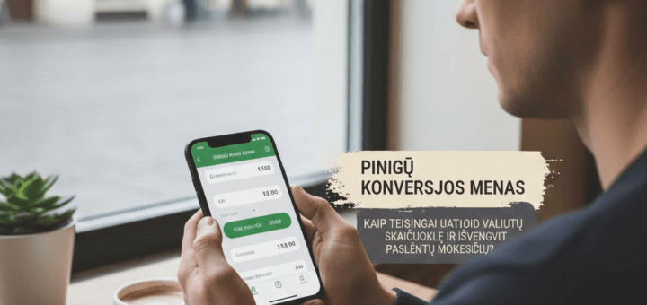 Pinigų konversijos menas: kaip teisingai naudoti valiutų skaičiuoklę ir išvengti paslėptų mokesčių?