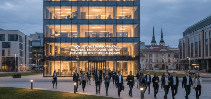 Cognizant įtaka Lietuvos darbo rinkai: milžinas, kurio duris verta praverti ne tik IT specialistams