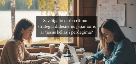Savaitgalio darbo ritmas: strategija didesnėms pajamoms ar tiesus kelias į perdegimą?