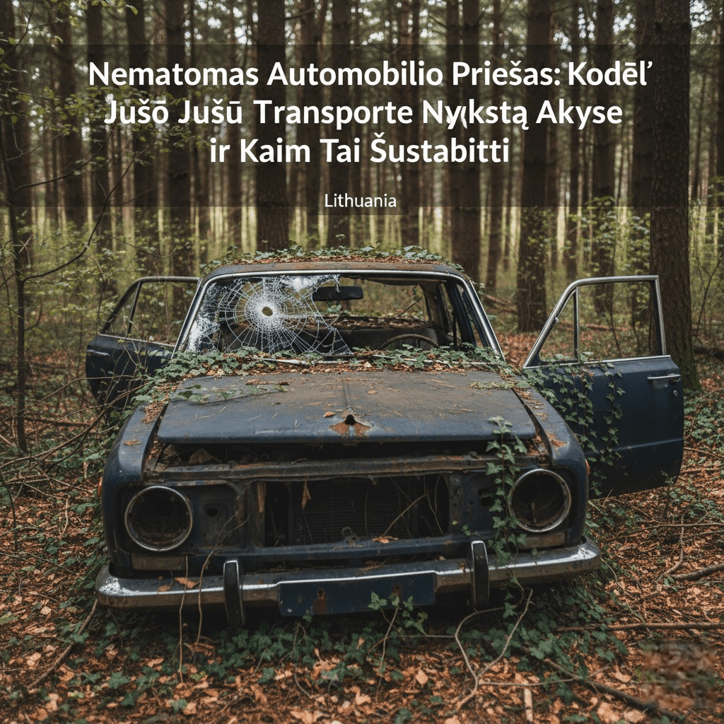 Nematomas Automobilio Priešas: Kodėl Jūsų Transporto Priemonė Nyksta Akyse ir Kaip Tai Sustabdyti Nematomas Automobilio Priešas: Kodėl Jūsų Transporto Priemonė Nyksta Akyse ir Kaip Tai Sustabdyti