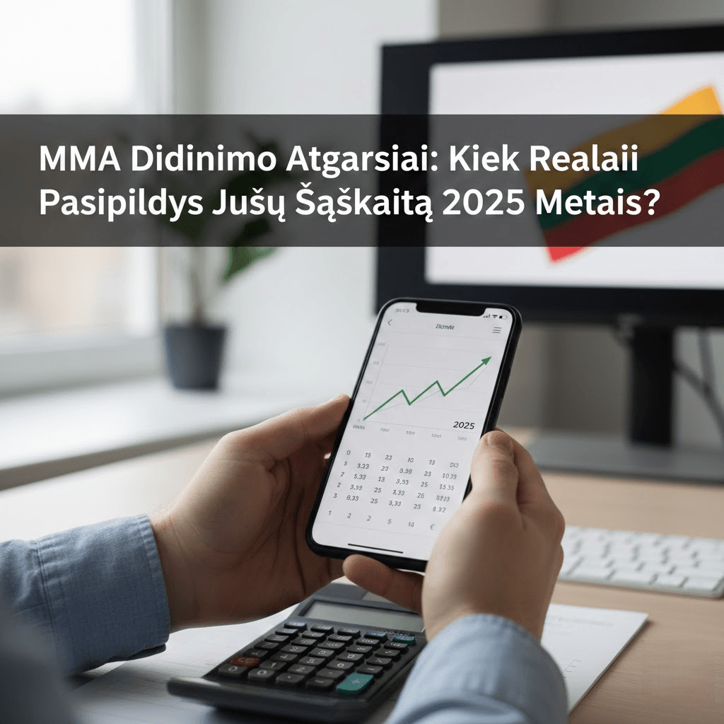 MMA Didinimo Atgarsiai: Kiek Realiai Pasipildys Jūsų Sąskaita 2025 Metais?