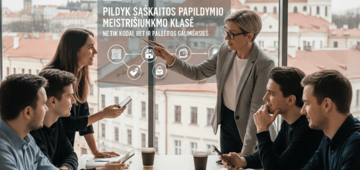 Pildyk Sąskaitos Papildymo Meistriškumo Klasė: Ne Tik Kodai, Bet ir Paslėptos Galimybės
