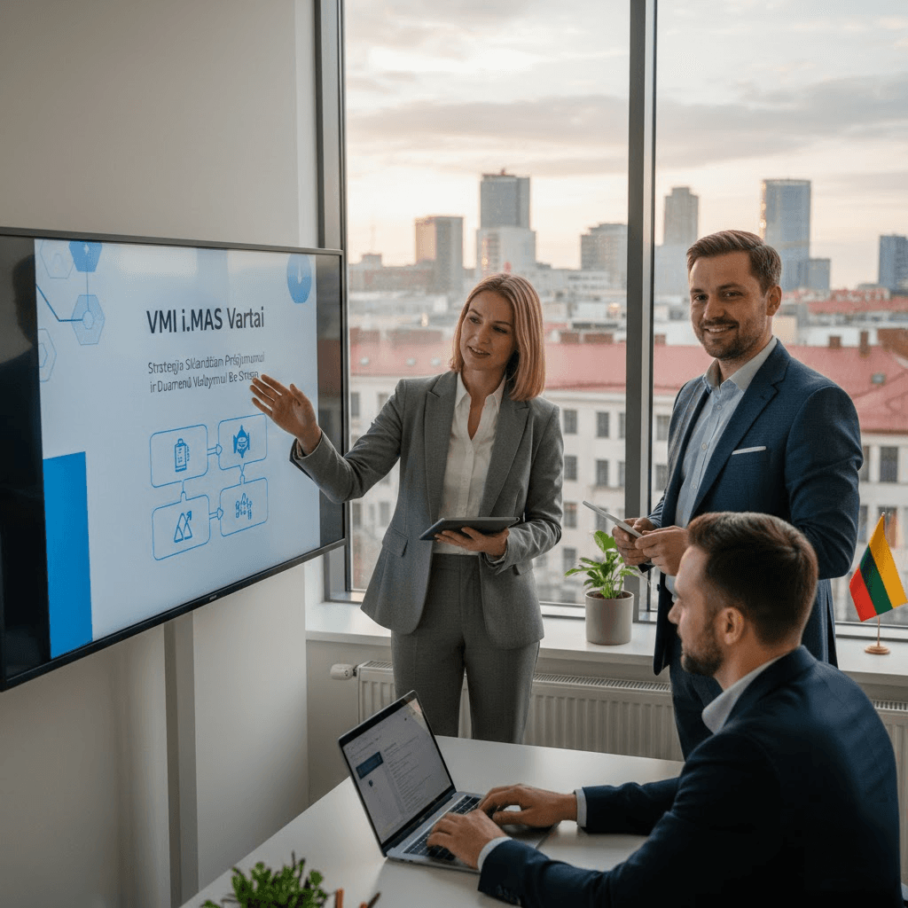 VMI i.MAS Vartai: Strategija Sklandžiam Prisijungimui ir Duomenų Valdymui Be Streso