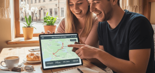 Kelionės planavimo menas: Kodėl kelių atstumų skaičiuoklė yra jūsų piniginės geriausia draugė