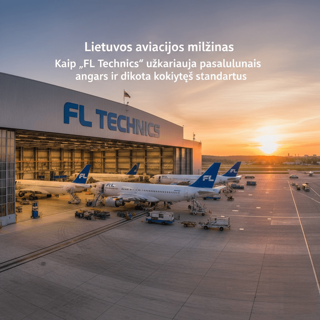 Lietuvos aviacijos milžinas: Kaip „FL Technics“ užkariauja pasaulinius angarus ir diktuoja kokybės standartus Lietuvos aviacijos milžinas: Kaip „FL Technics“ užkariauja pasaulinius angarus ir diktuoja kokybės standartus