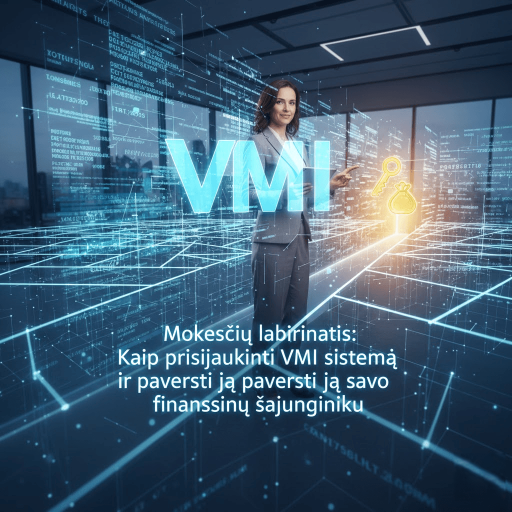 Mokesčių labirintai: Kaip prisijaukinti VMI sistemą ir paversti ją savo finansiniu sąjungininku Mokesčių labirintai: Kaip prisijaukinti VMI sistemą ir paversti ją savo finansiniu sąjungininku
