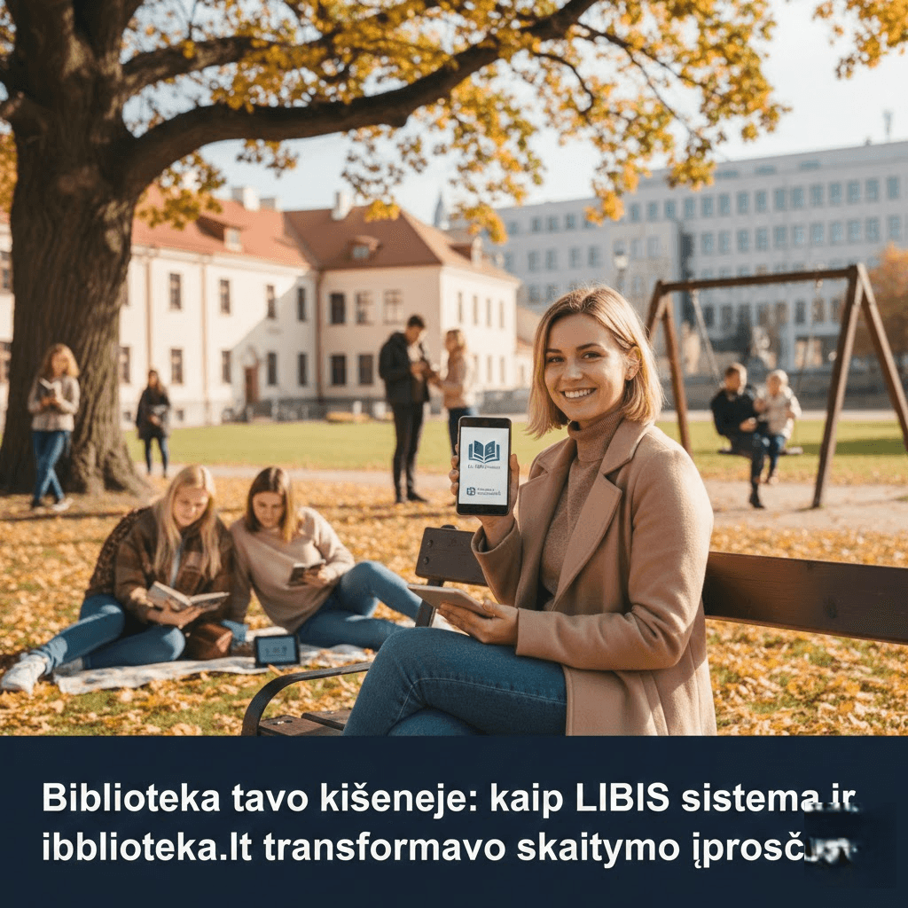 Biblioteka tavo kišenėje: kaip LIBIS sistema ir ibiblioteka.lt transformavo skaitymo įpročius