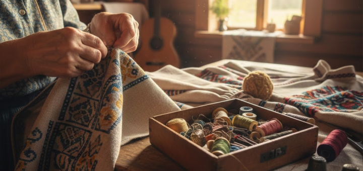 Adatos ir siūlo renesansas: kodėl kūryba audiniuose užkariauja širdis