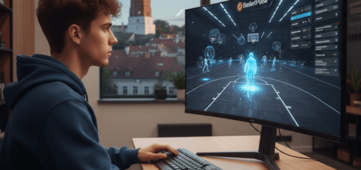 Skaitmeninis Parketas: Kaip BasketPulse Leidžia Kiekvienam Tapti Krepšinio Genijumi