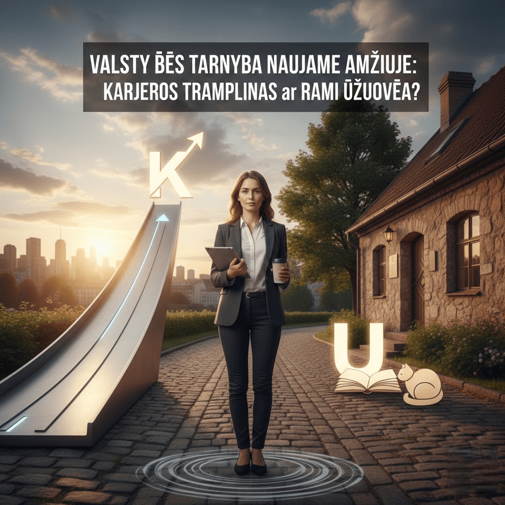 Valstybės Tarnyba Naujame Amžiuje: Karjeros Tramplinas ar Rami Užuovėja?