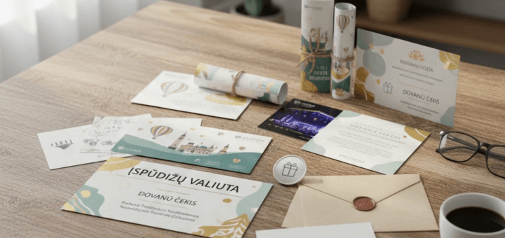 Įspūdžių valiuta: kodėl dovanų čekis pralenkė tradicinius sveikinimus ir kaip nepasiklysti pasiūlymų džiunglėse