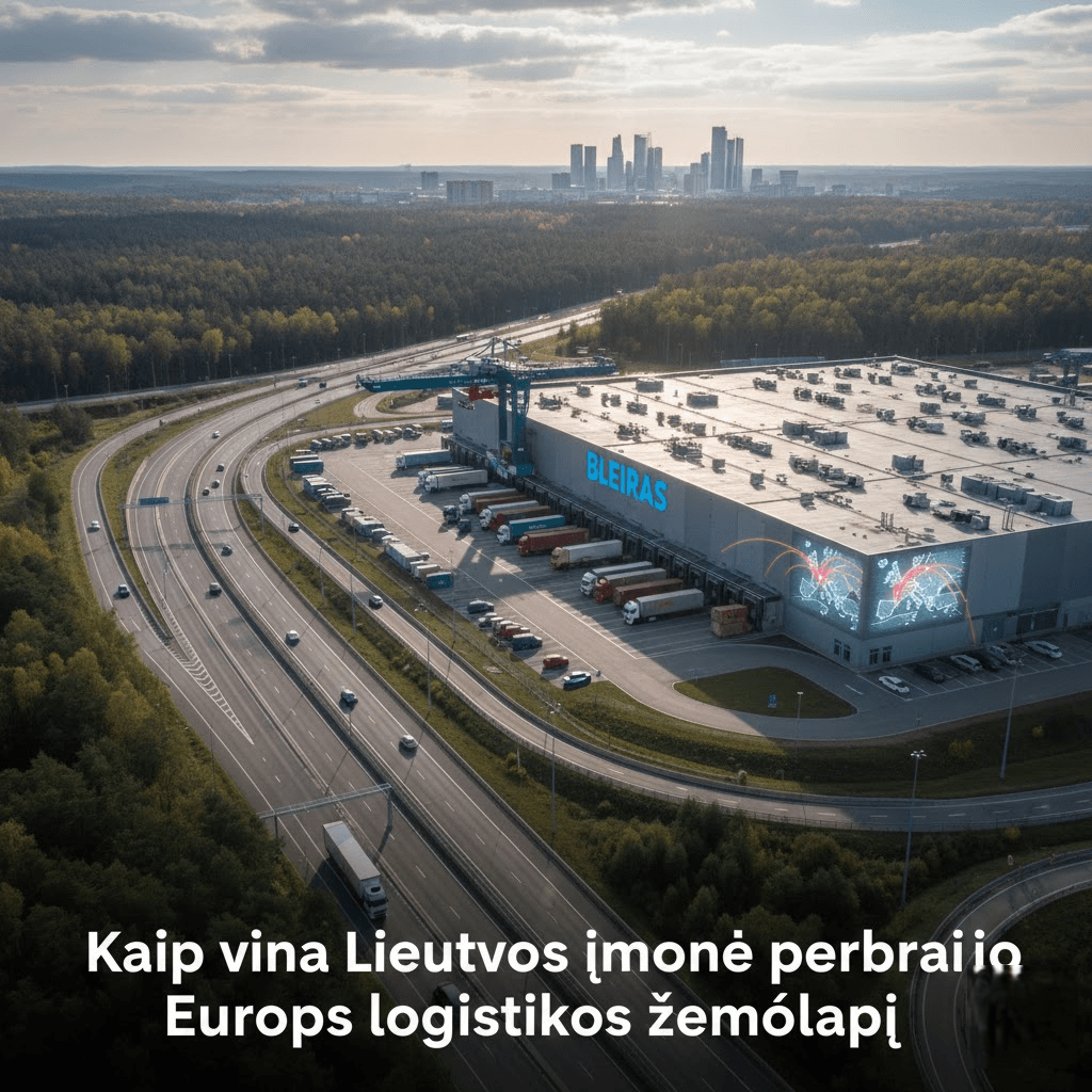 „Bleiras“: Kaip viena Lietuvos įmonė perbraižo Europos logistikos žemėlapį