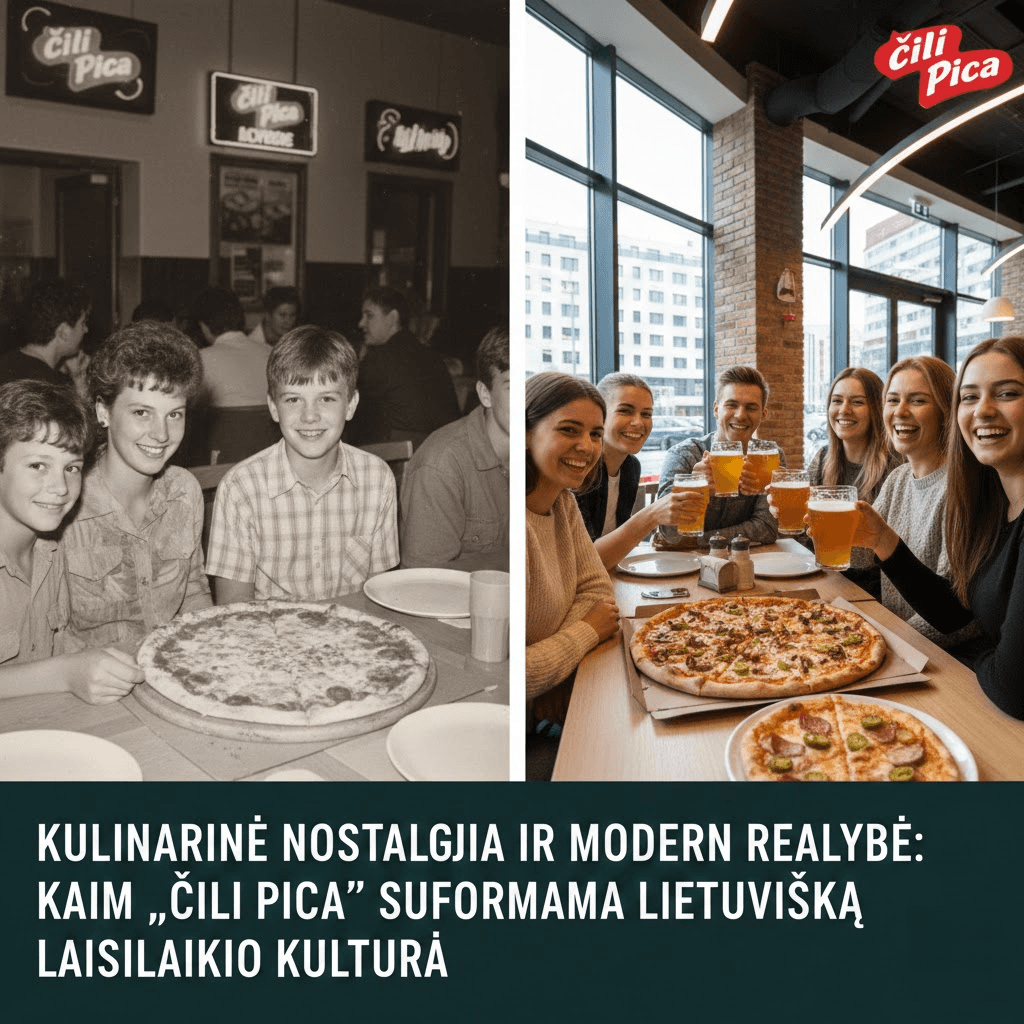 Kulinarinė nostalgija ir moderni realybė: Kaip „Čili Pica“ suformavo lietuvišką laisvalaikio kultūrą