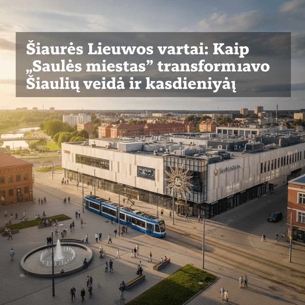 Šiaurės Lietuvos vartai: Kaip „Saulės miestas“ transformavo Šiaulių veidą ir kasdienybę