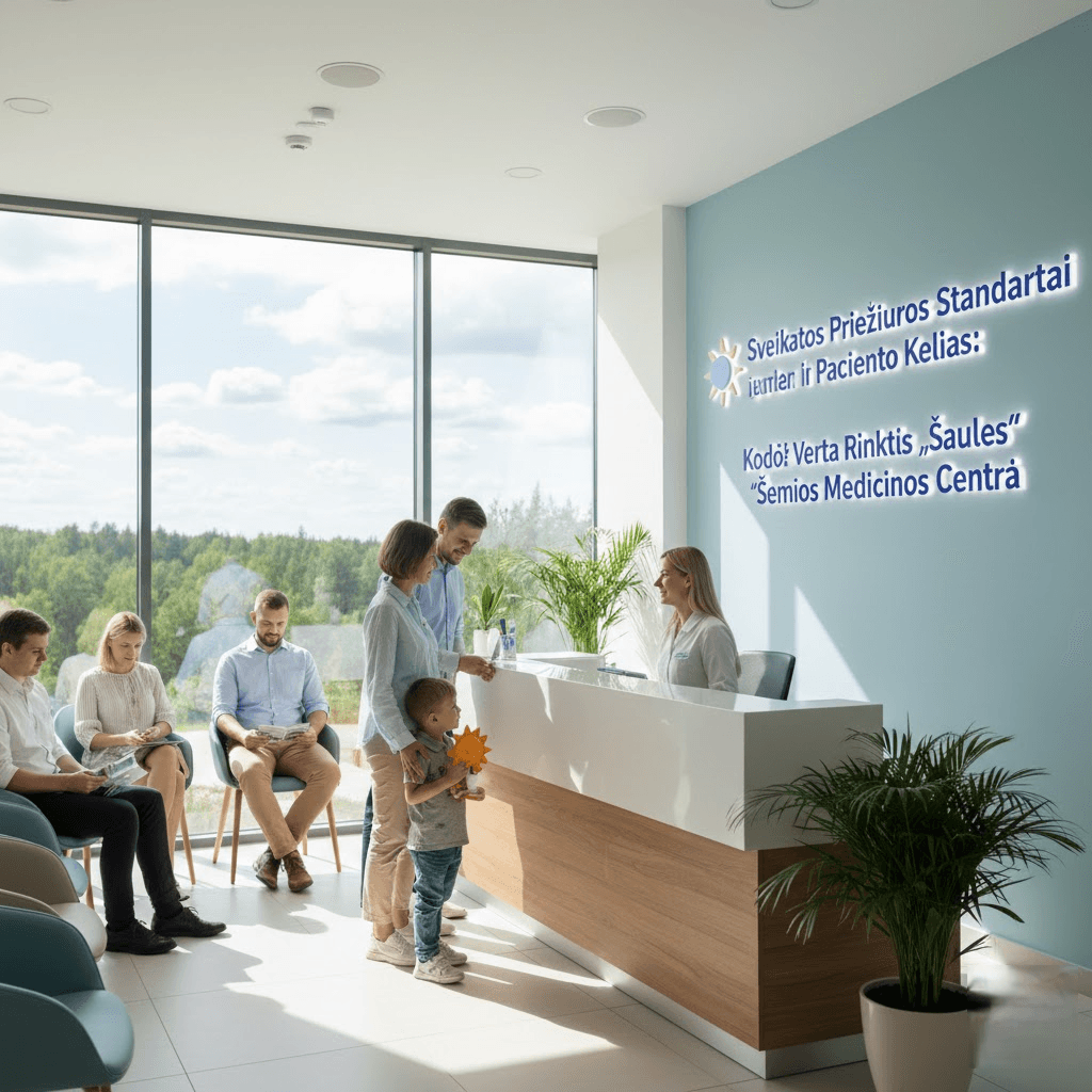Sveikatos Priežiūros Standartai ir Paciento Kelias: Kodėl Verta Rinktis „Saulės“ Šeimos Medicinos Centrą