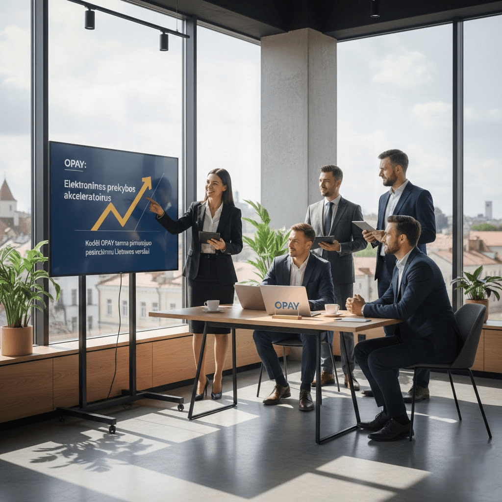 Elektroninės prekybos akceleratorius: Kodėl OPAY tampa pirmuoju pasirinkimu Lietuvos verslui